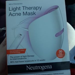 Light therapy acne mask neutrogena